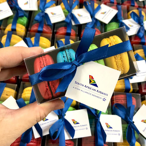 Macarons corporativos